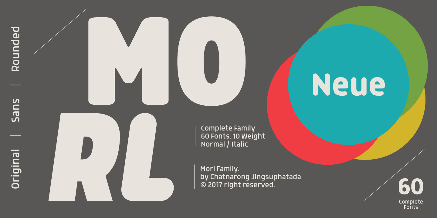Font Morl Rounded